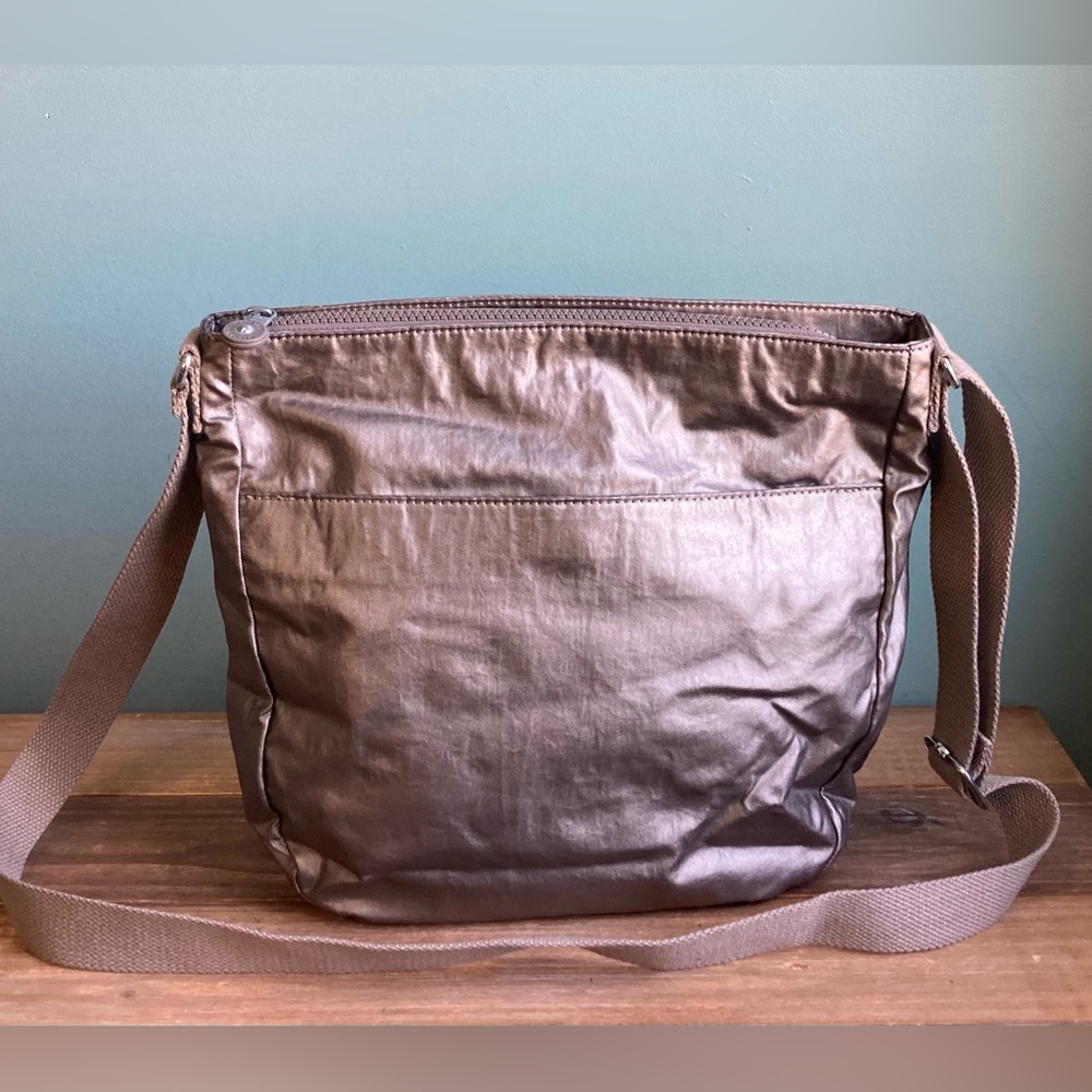 Kipling Nylon Metallic Crossbody Bag - Picture 8 of 9